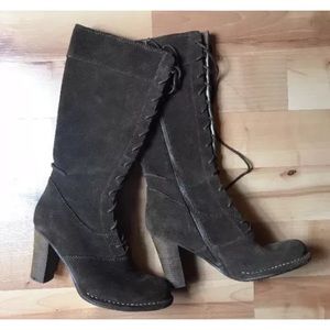 Frye 77610 Villager Lace Leather boots